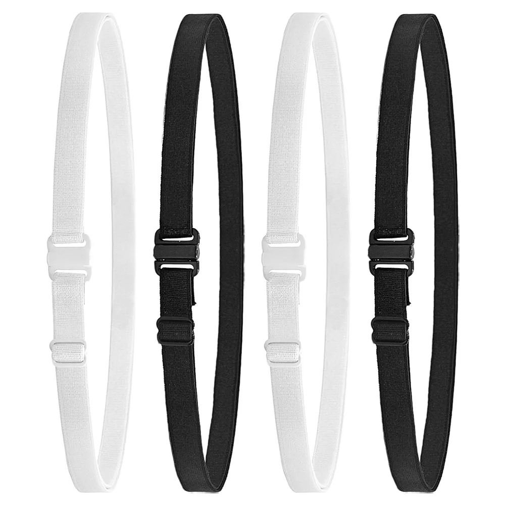 

4pcs Adjustable Waistband Elastic Crop Tuck Band Stretch Belts Pants Sweater Shirt Tucking Hidden Design