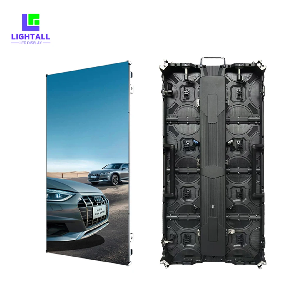 500 x 1000 mm LED-Bildschirm für den Außenbereich, P2,976 mm, flexibles Panel, 3840 Hz Bildwiederholfrequenz für Konzert- und DJ-Stand-Hintergrund