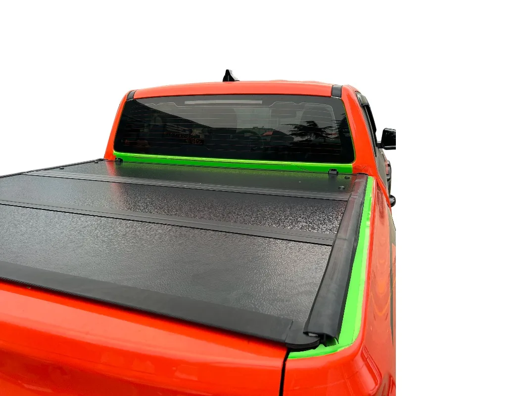 Accessories Alloy Built in Hard Tir Fold Roll up Tonnneau Cover for F150 Accessories