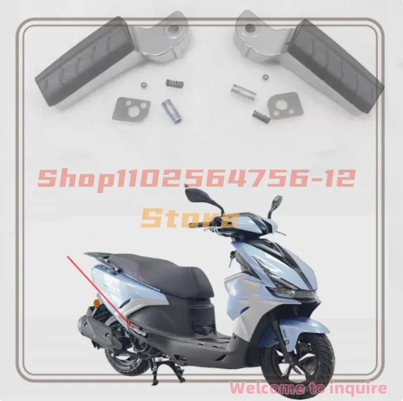 

For Qian Jiang Hong 125 about 125 Back Foot Pedal Back Foot Rest