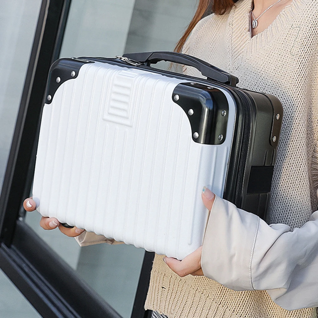 Easy To Carry Travel Suitcase Case And High-capacity Good Gift Choice Makeup Palette Case User-friendly Cosmetic Case