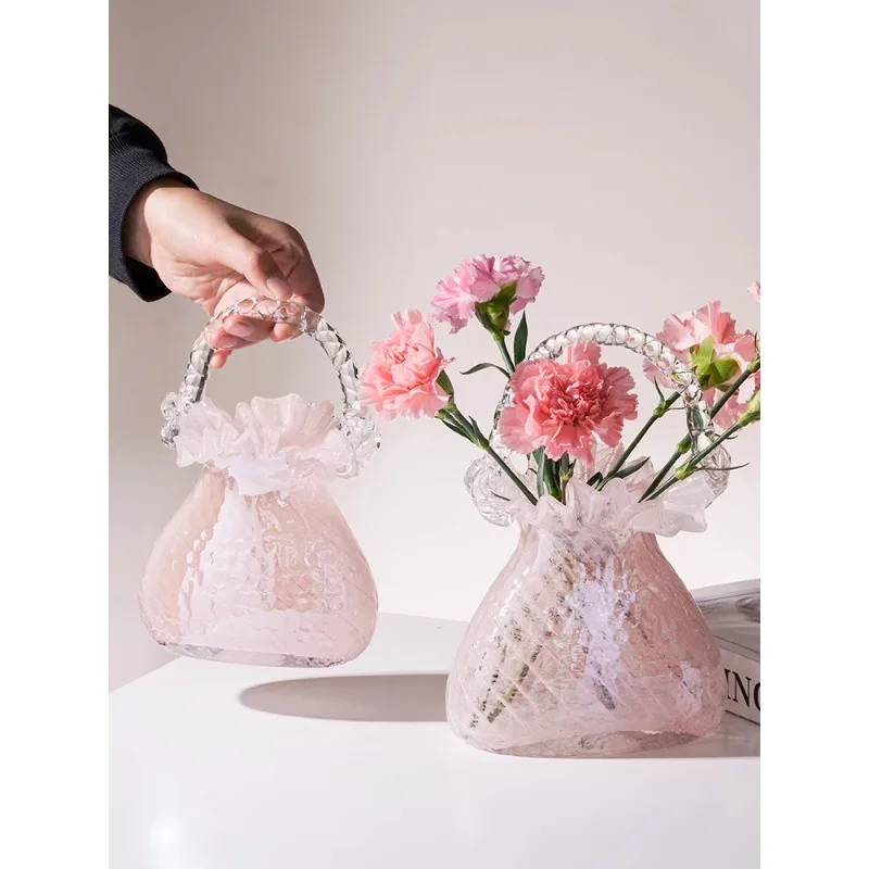 sac-a-main-glace-de-luxe-leger-exquis-vase-en-verre-panier-a-fleurs-decoration-douce-de-la-maison-arrangement-de-fleurs-sens-premium