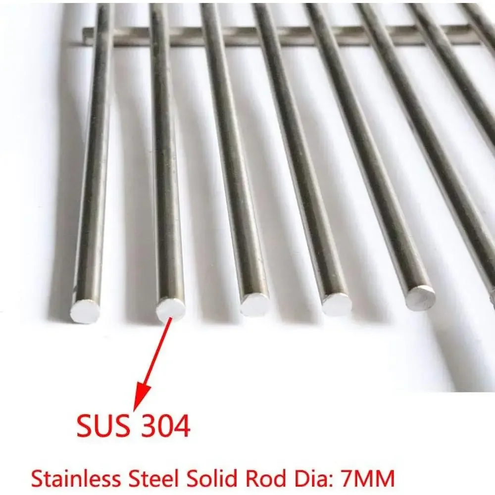 استبدال شبكات الطبخ المصنوعة من الفولاذ المقاوم للصدأ مقاس 19 بوصة، 5 عبوات من نماذج الشواية الأسترالية، شبكة طبخ متينة عالية الجودة