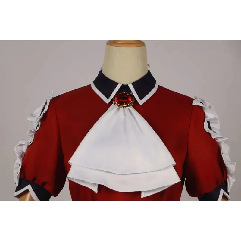Disfraz de Cosplay de Arima Kana de Oshi no Ko, Peluca, Sombrero y Falda de Ruby Hoshino para Mujer Adulta, Halloween, Carnaval; 3.a;6\m/Anime Oshi no Ko Arima Kana Cosplay Costume Ruby Hoshino Peluca, Sombrero y Falda para Mujer Adulta, Halloween, Carnav