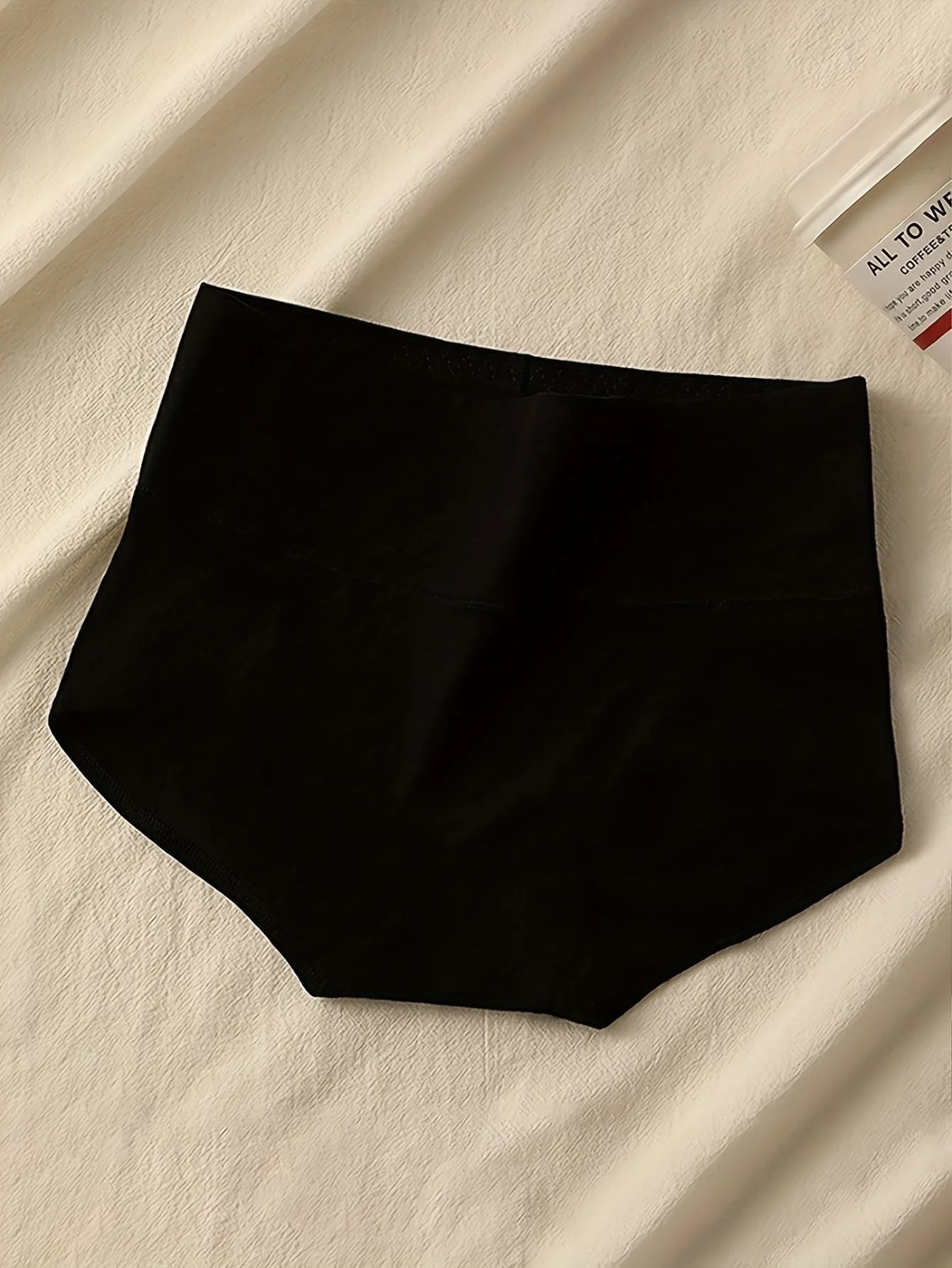 3 قطع من القطن بلون سادة منتصف الخصر للنساء، ملابس داخلية ناعمة ومريحة تسمح بمرور الهواء، ملابس داخلية نسائية عصرية