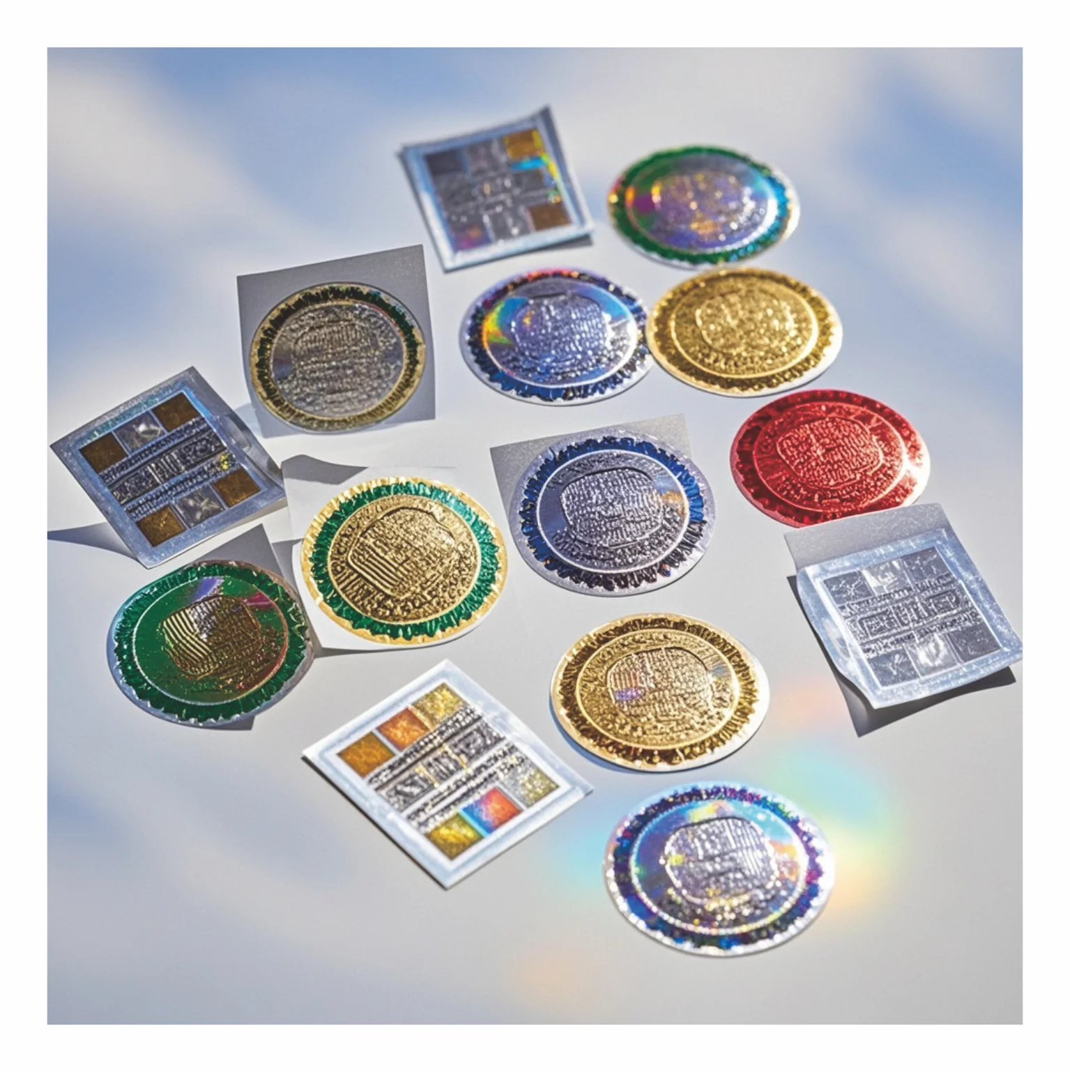 Hot Selling Security Laser 3D Hologram Sticker Anti-Fake Security 3D Holographic Laser Sticker With CE Certificate
