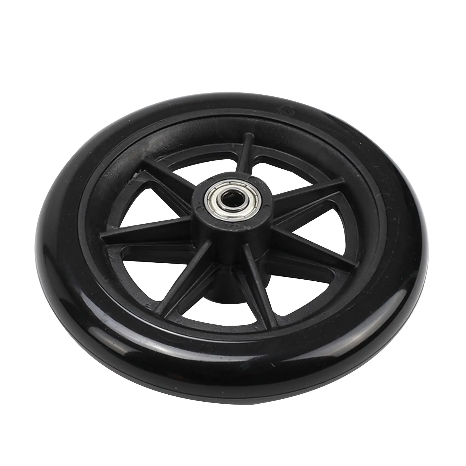 Wheelchair Front Wheel Universal Caster Solid Tire Wheel Smooth Easy to Install DropShipping