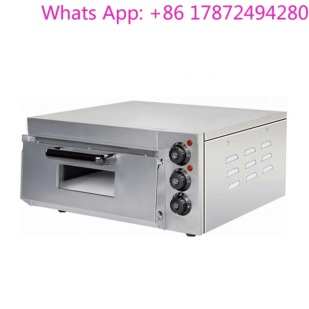 Commercial Electric Pizza Oven with Timer Stainless Steel Timing Oven Pizza Oven