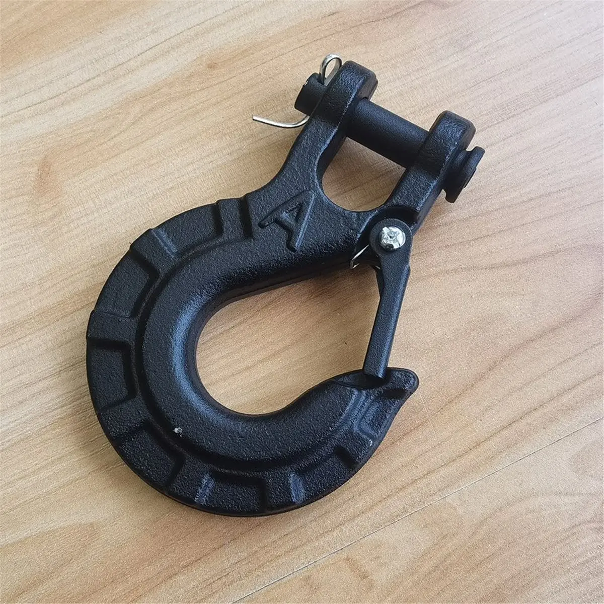 Compatible 10 Ton Winch Rope Hook Trailer Hook for Automobiles Car Traction Hook 10 Ton Winch Rope Hook for 5/16 Inch Rope