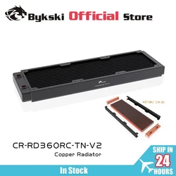 BYKSKI 360mm Copper Radiator 30mm Thickness for 12cm Fan PC Water Cooling High Performance Cooler Radiator CR-RD360RC-TN-V2