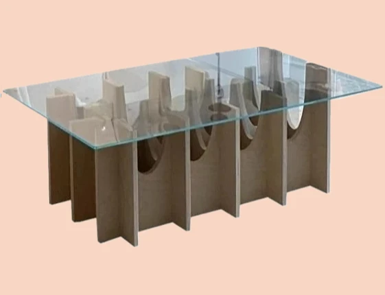 

Y Nordic simple ocean plate glass coffee table minimalist furniture small apartment living room log style tea table