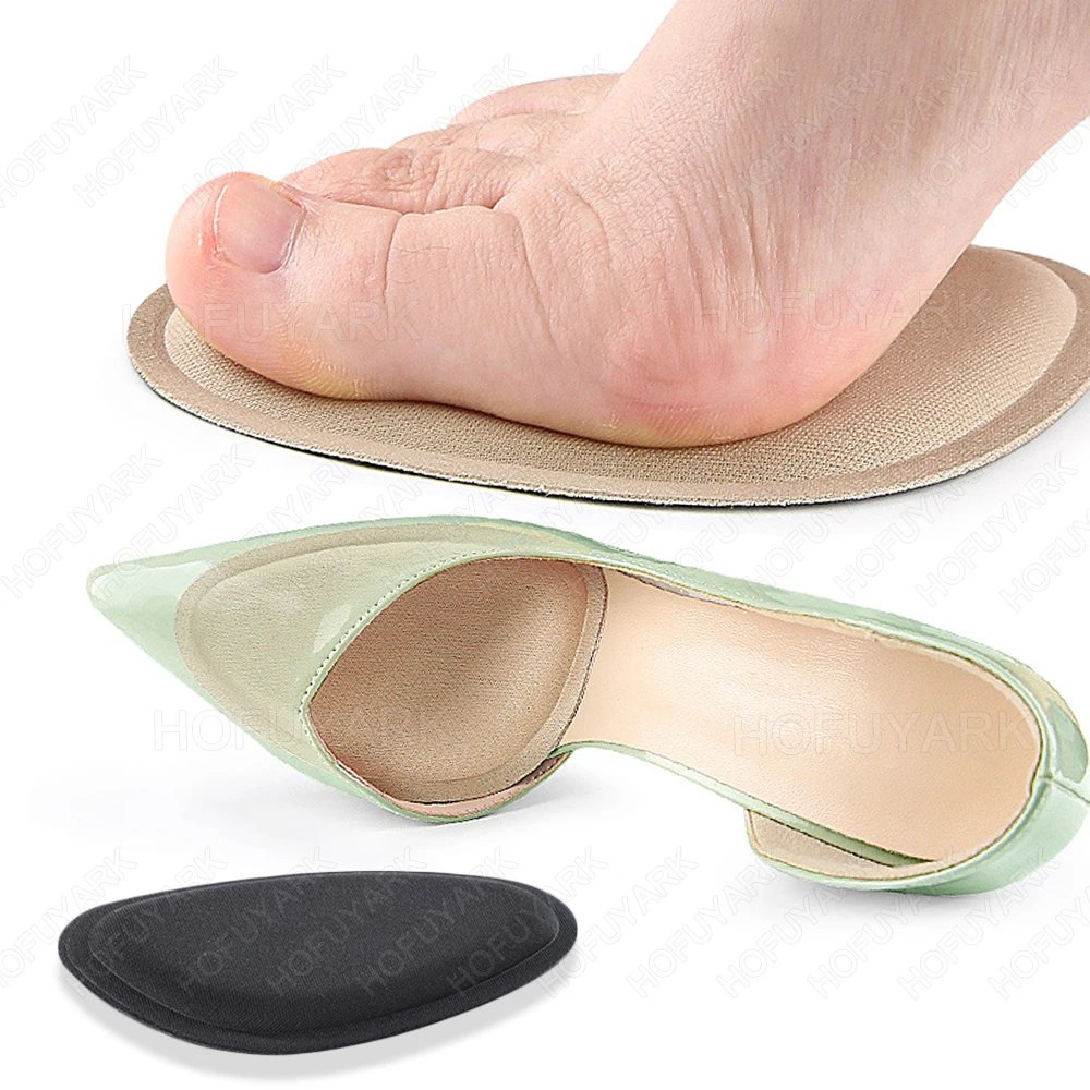 

4pcs Sponge Forefoot Insoles Support Women Foot Pads for High Heels Pain Relief Insoles for Shoes Woman Inserts Non-Slip Toe Pad
