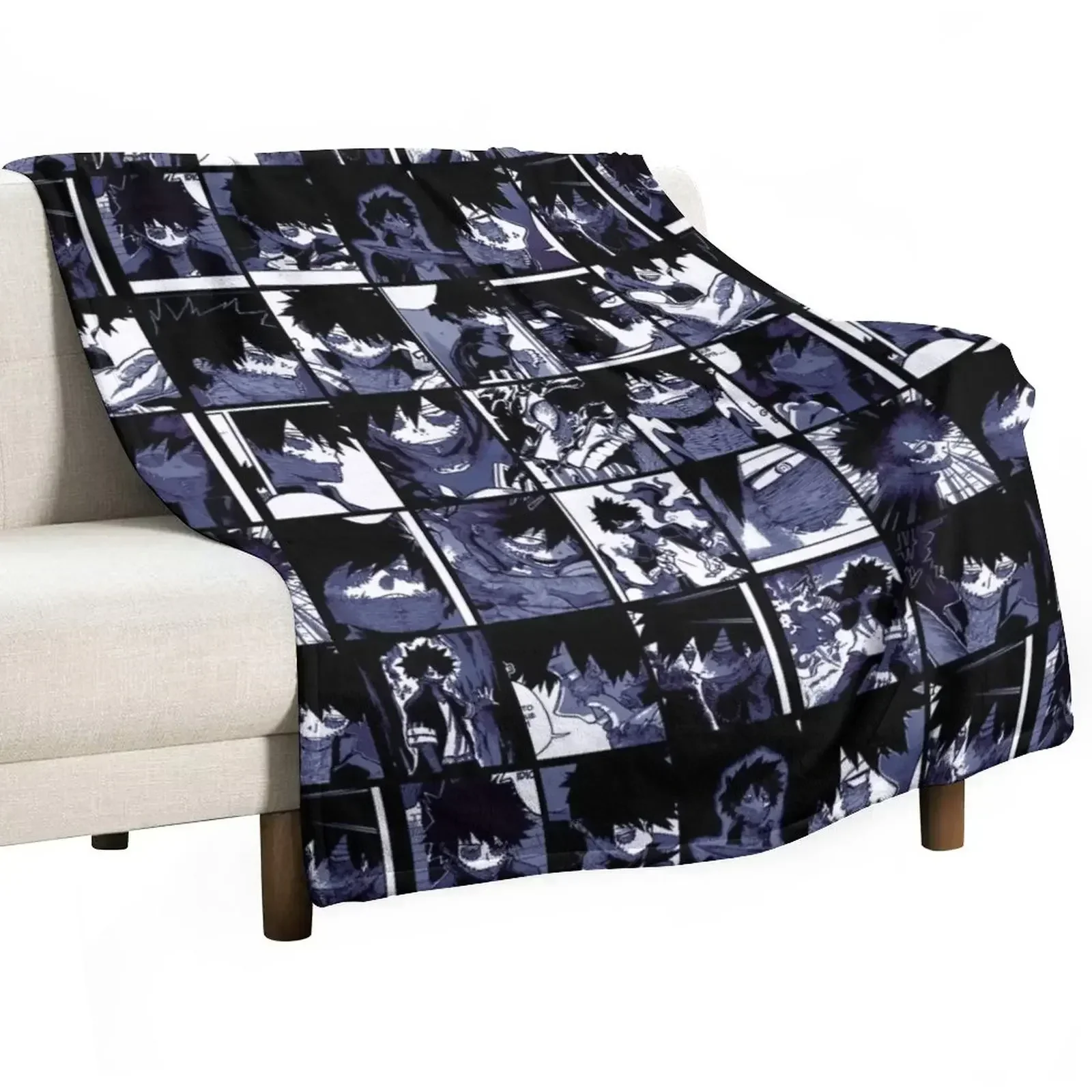 

Dabi collage Throw Blanket Plush Fuzzy Cozy Blanket for Couch Sofa