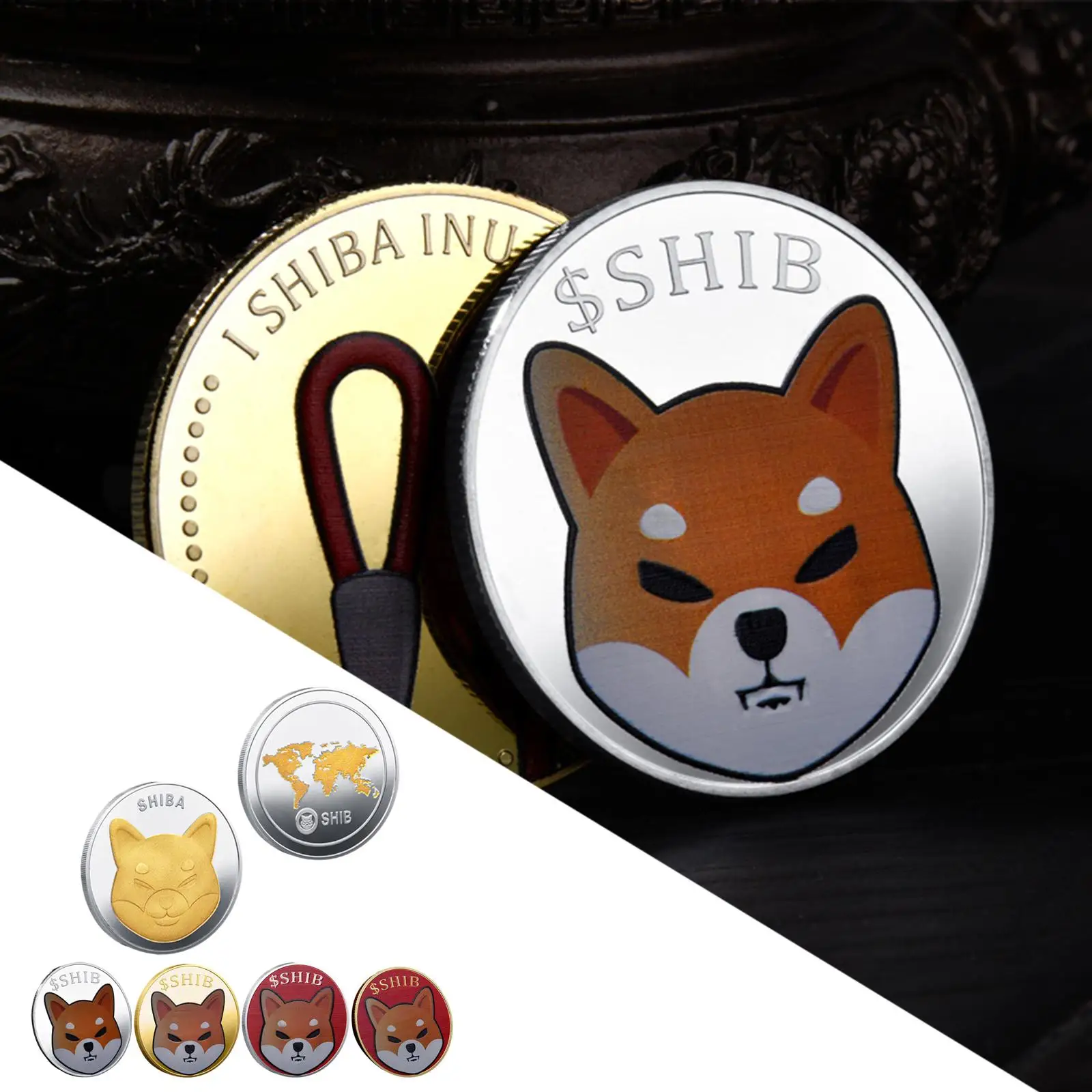 

40mm Coins, Iron s, Commemorative with Protective Case Gift Decoration