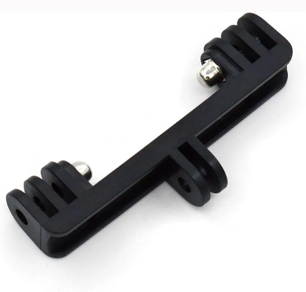 GoPro Hero用のデュアルマウントアダプター,ハウジング一脚と互換性があり,3,4,5,6,7,8,9