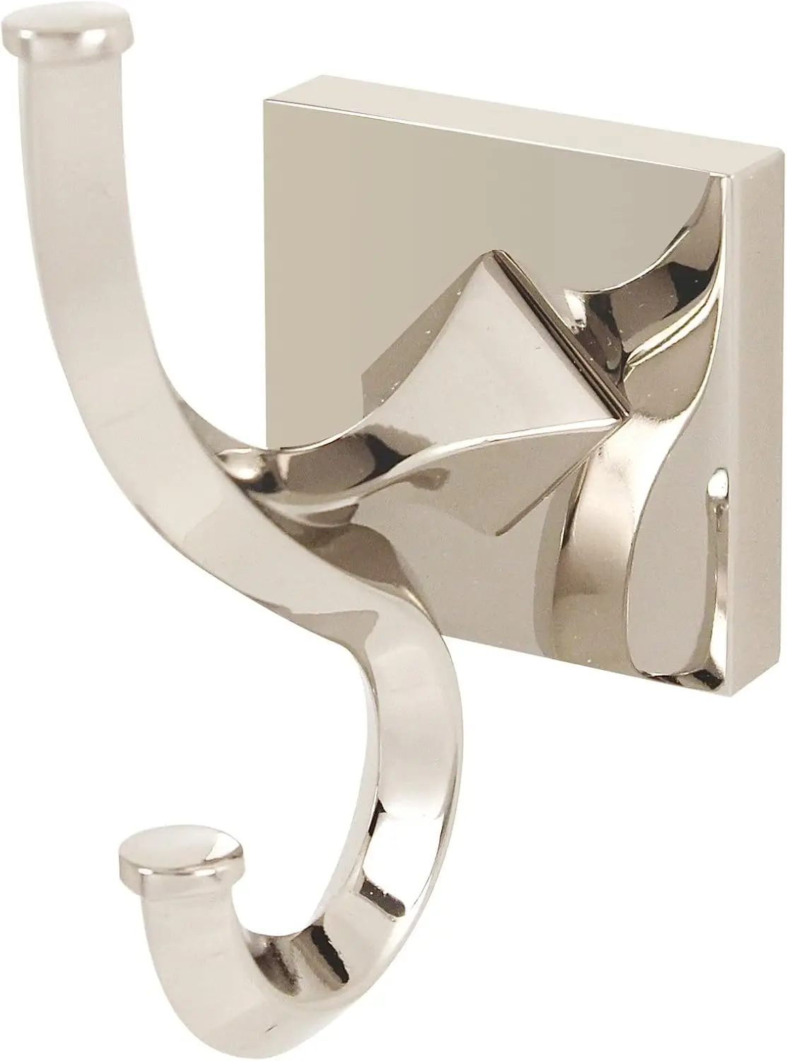 Contemporary Modern Robe Hooks in Satin Nickel Finish Ideal for Home Use Bathroom Accessories