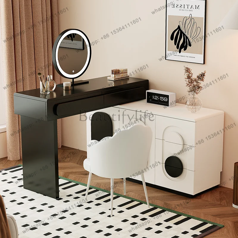 zj.Modern Dressing Table Luxury Home Drawer Organizer Dressing Table Nordic Minimalist Muebles De Dormitorio Home Furniture