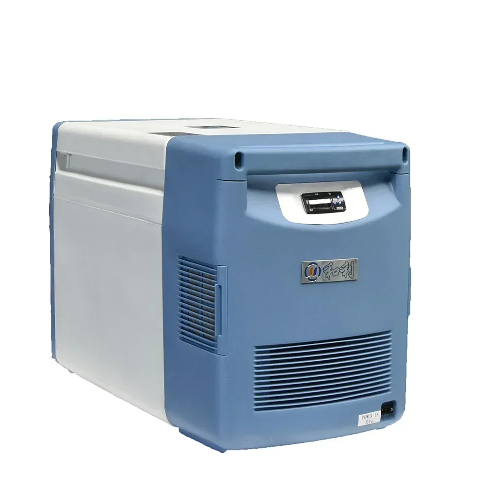 25L Portable Ultra Low Temperature Deep Freezer -86℃/-65℃/-45℃ Mini Transport Refrigerator For Laboratory And Car Use