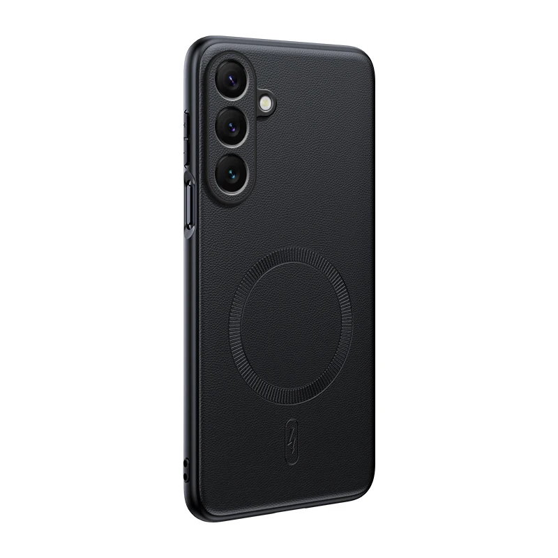 Für Samsung S25 Hülle Magnetische Leder-Schutzhülle für Samsung S25 Anti-Fingerabdruck Rutschfeste PC+TPU – Detail 2