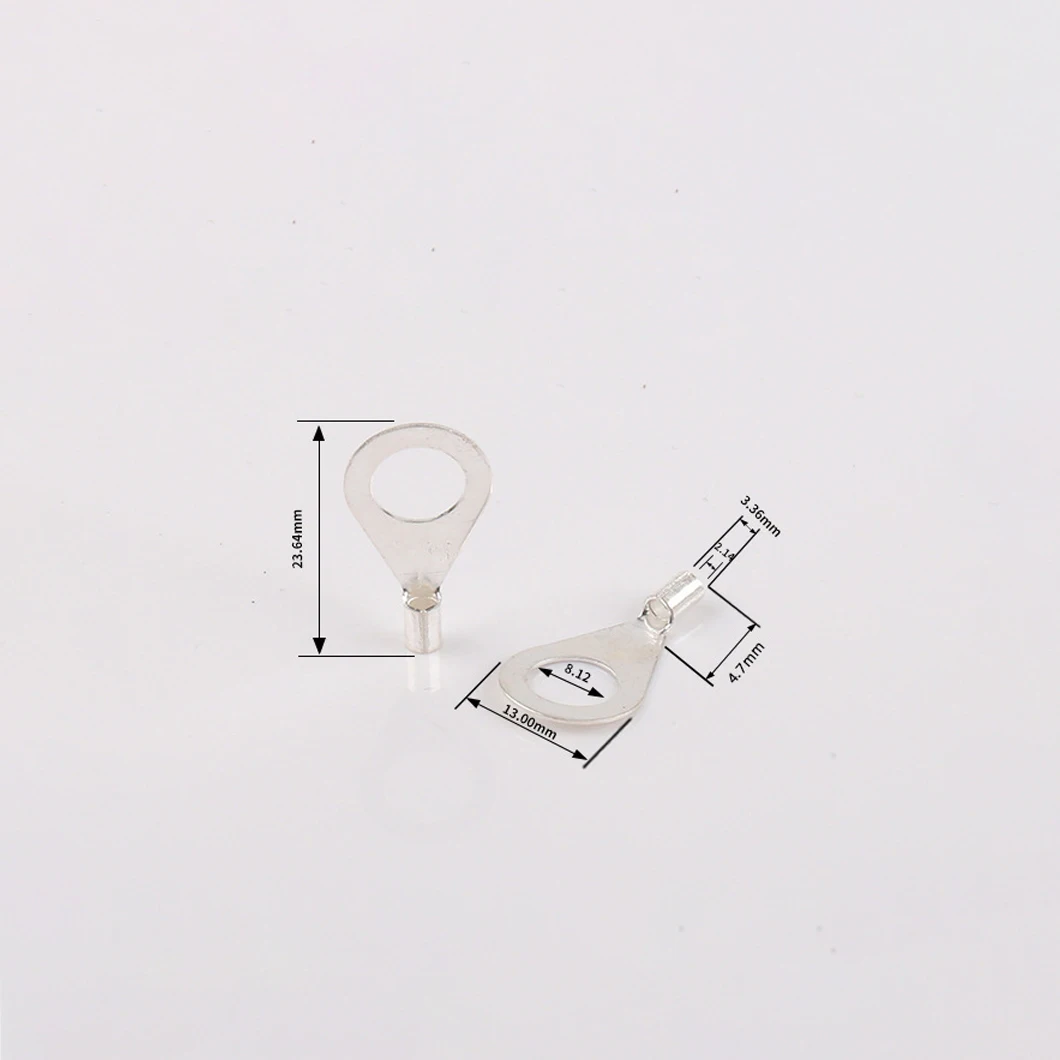 

100 шт. OT1.5-8 клемма холодного прессования О-образная клемма для обжима проводов