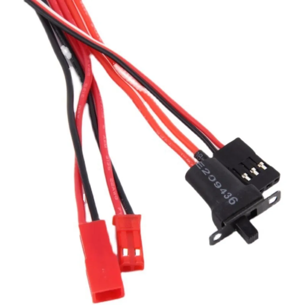Nouveau contrôleur de vitesse électrique bidirectionnel 30A Micro ESC 2S 4 ~ 8v avec frein 1/16 1/18 1/24 accessoires de voiture RC pour réservoir de bateau RC