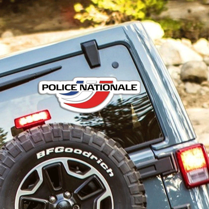 The Police National France Stickers Funny Militray Laptop Decals Pegatinas Waterproof Matt for Helmet Pitcher Suitcase Fridge