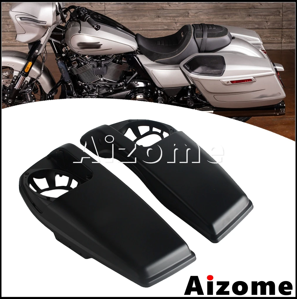 

For Harley Touring CVO Road Glide ST FLTRXSTSE FLTRXSE FLTRX 23-25 Motorcycle Hard Saddlebag Lid Cover Waterproof Side Box Lids