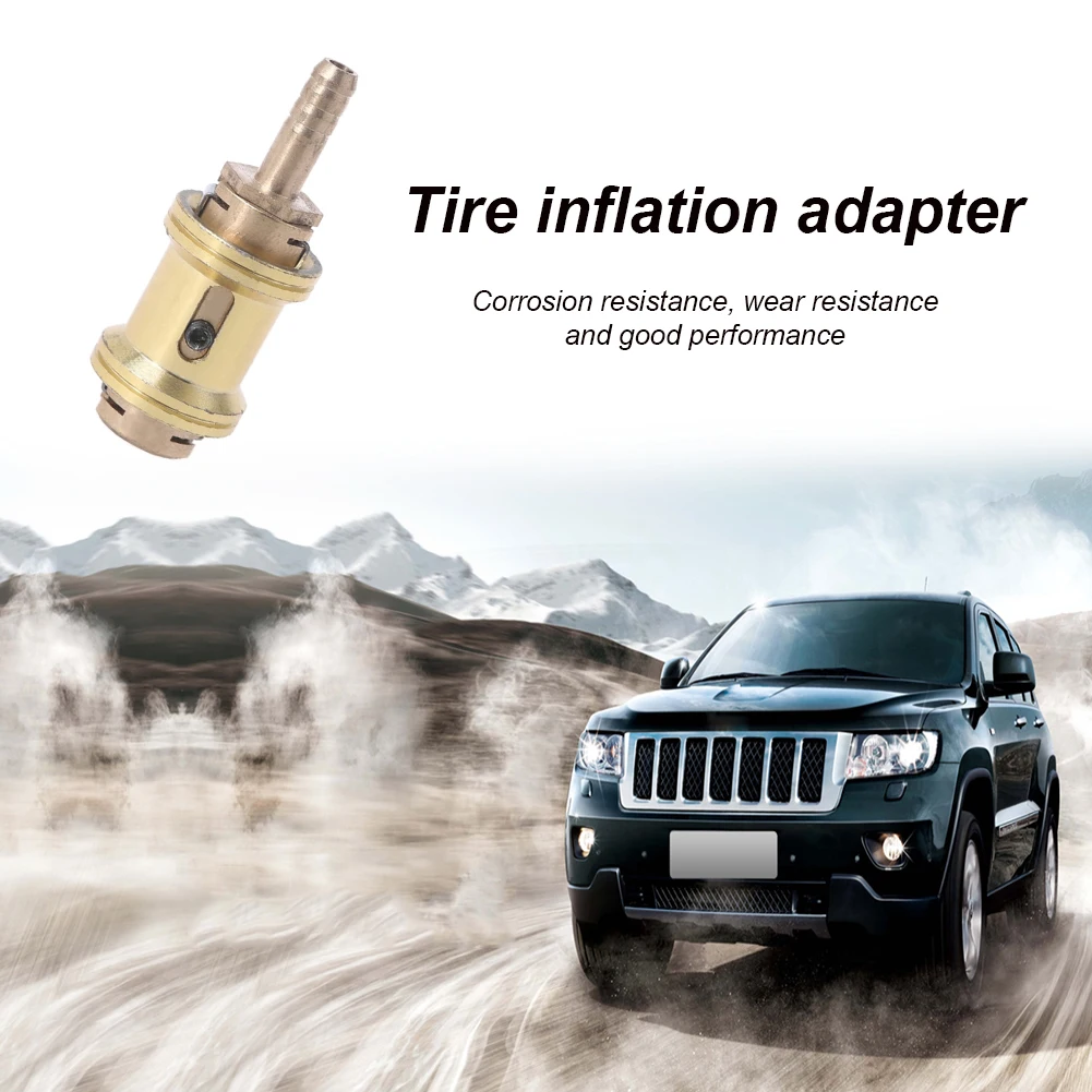 Adaptador de mandril de ar de 6.5/8mm, mandril de inflador de pneus de metal, conexão rápida, clipe de válvula de pneu de carro, conector de inflação, acessórios de bomba de pneus