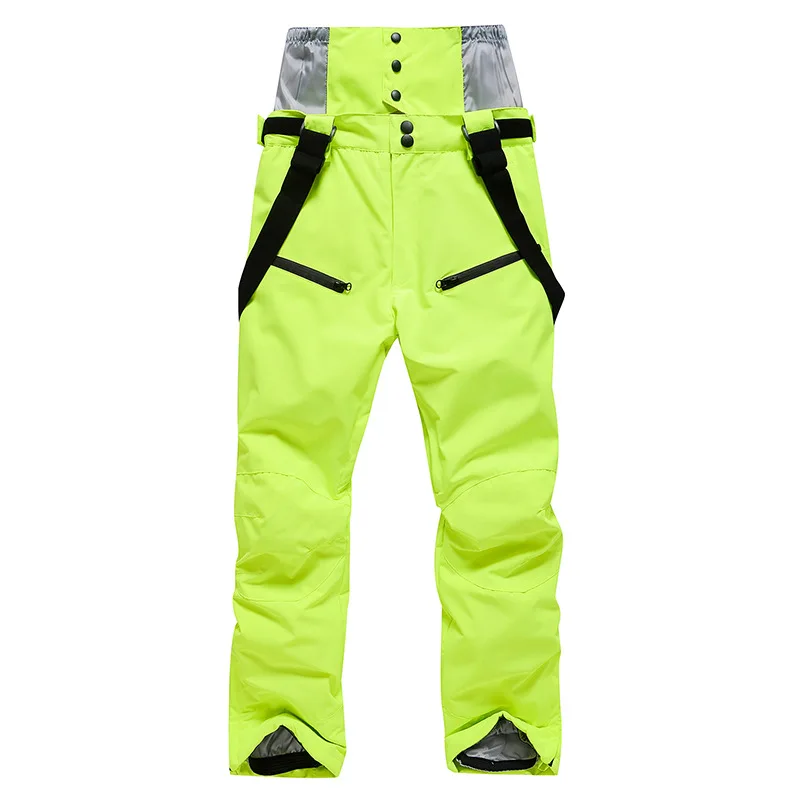 

Ski Pants with Suspenders for Men and Women, Snow Trousers, Snowboard Pants, Waist Protection, Windproof, Waterproof, Warm, Coup