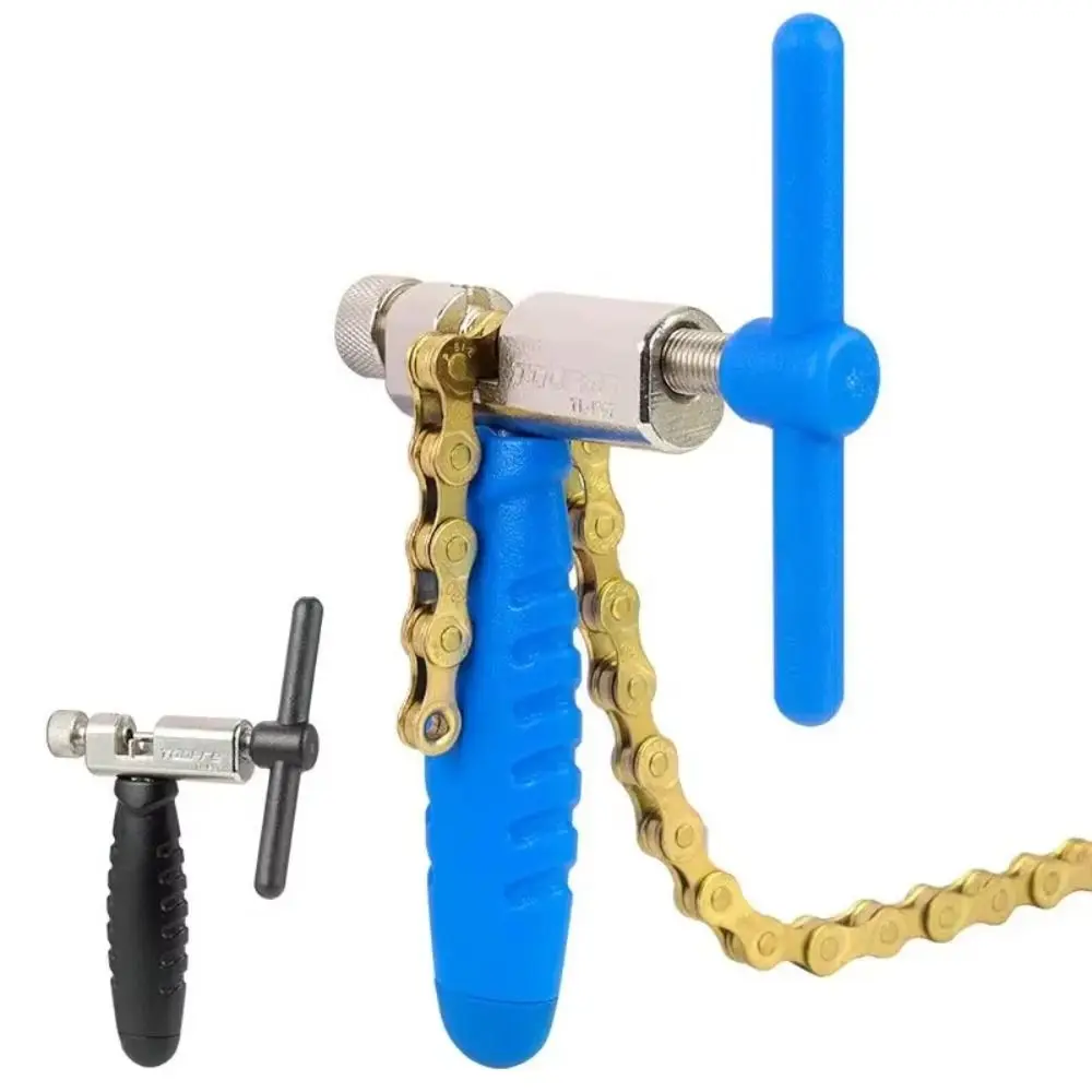 

High-Carbon Steel POM Bike Chain Link Remover Comfortable Grip Strengthen Hardness Bicycle Chain Splitter Blue Black