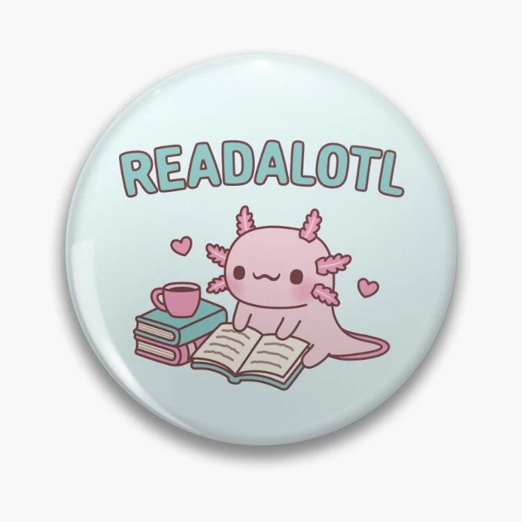 Cartoon Axolotl Badge Pins Funny Collar Clothes Manga Metal Broches Broche Pins for Backpacks Fashion Manga