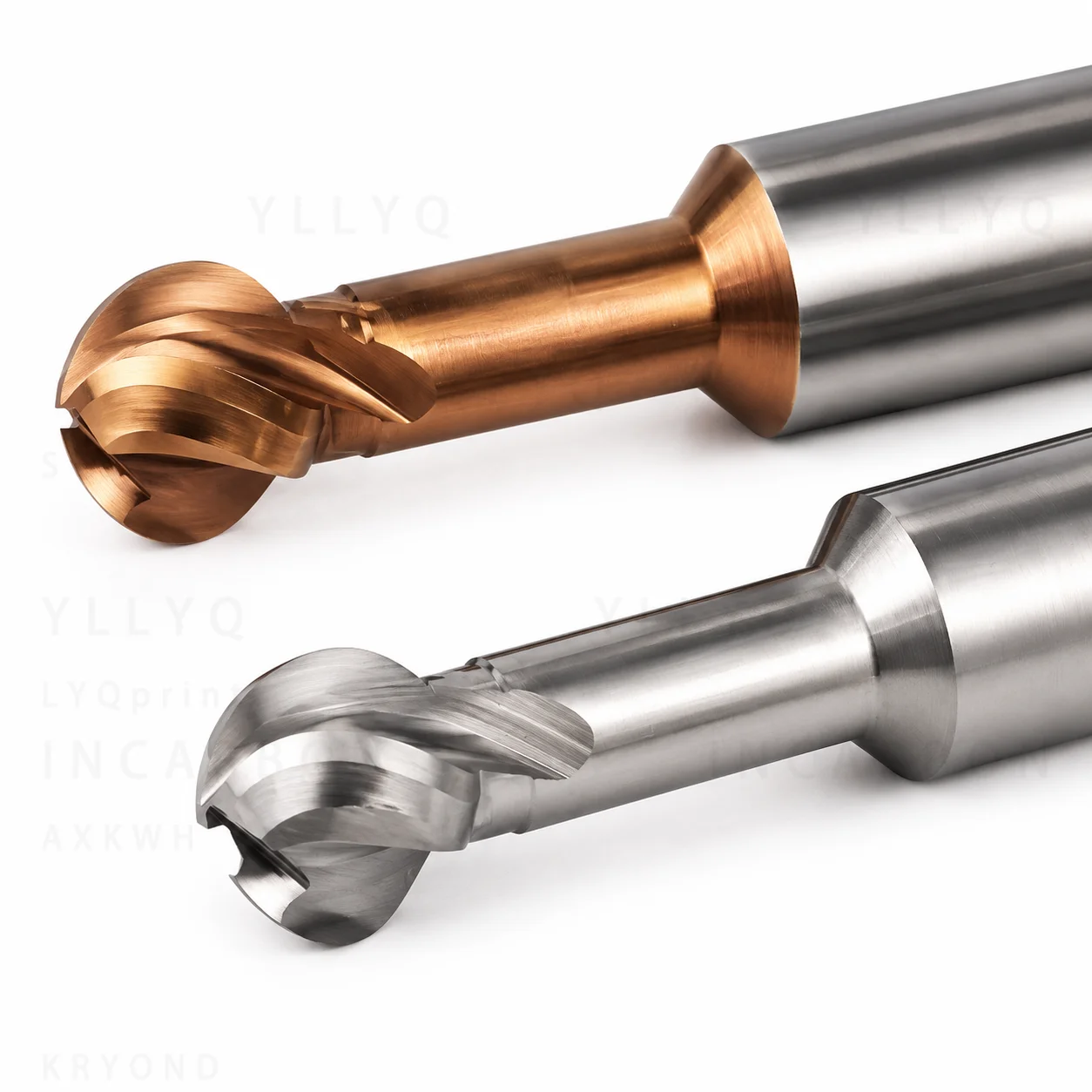 

Ball T-Shaped Lollipop End Mill 3D Carbide Milling Cutter R0.5-R10 Ball Nose Slotting CNC Tool for Steel Aluminum Machining