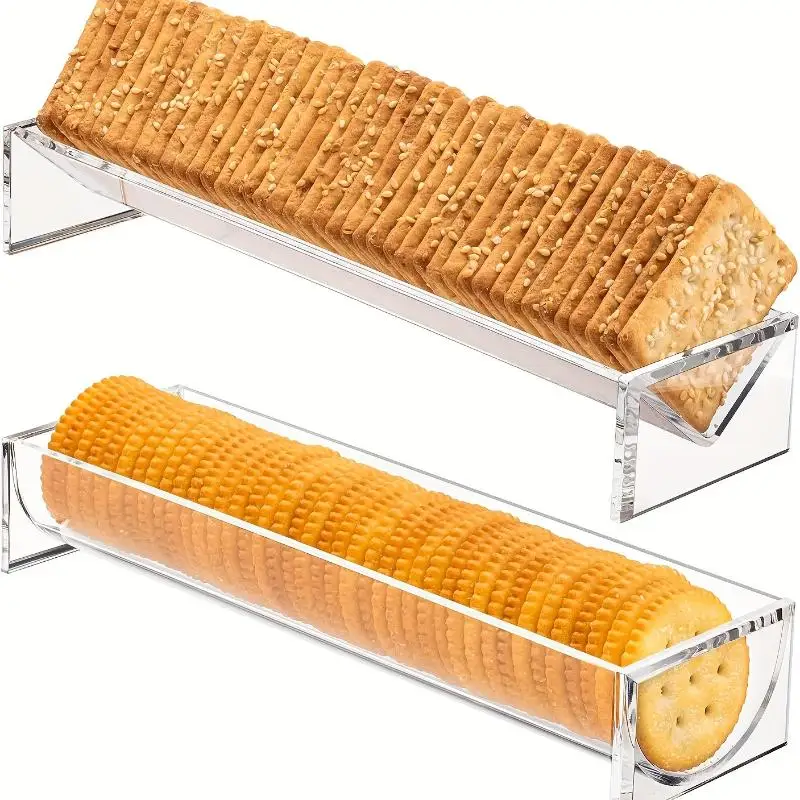 1Pcs Acrylic Dessert Tray European Style Wedding Party Picnic Home Office Snack Fruit Sweet Treats Gift