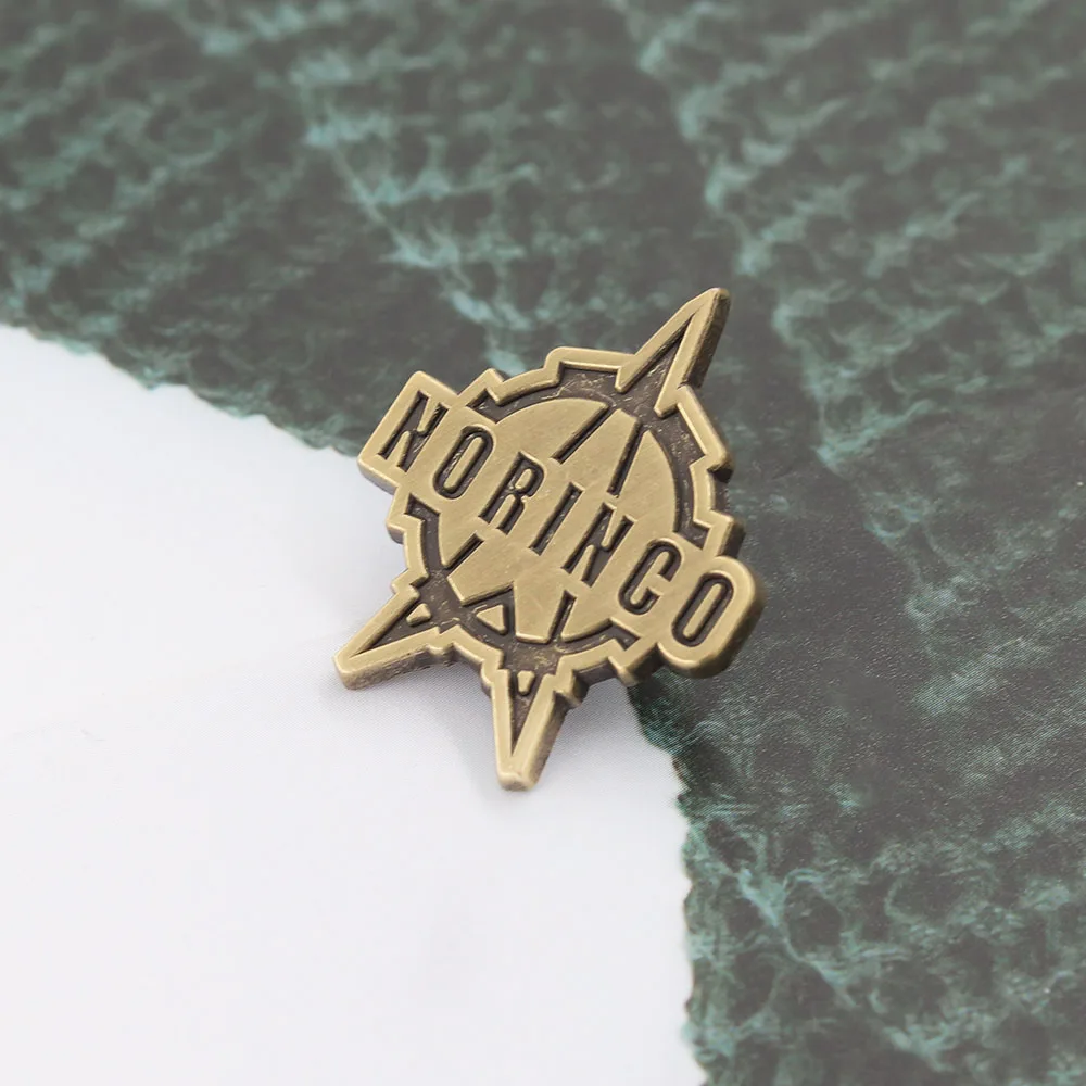 NORINCO Logo Emaille-Pin Militärindustrie-Abzeichen Taktische Ausrüstung Metallbrosche für Army-Fans Sammlerstück Anstecknadel für Jacke Rucksack – Detail 8
