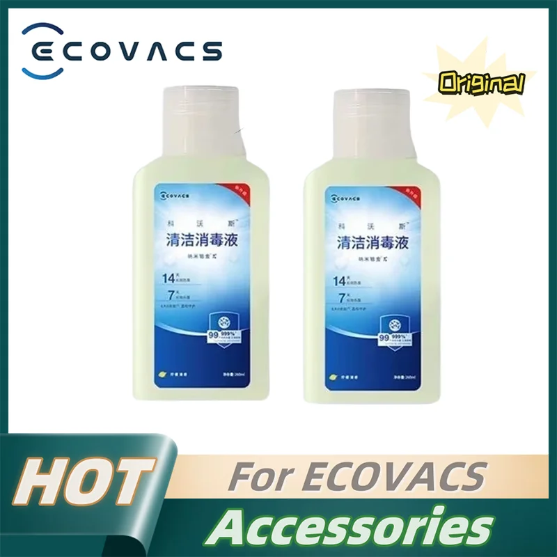 

ECOVACS X11 Pro Omni Vacuum Cleaner Accessories, X8 Pro Omni/X9 Pro Omni/T50 Pro Omni X5 Pro Omni Cleaning Solution Consumables