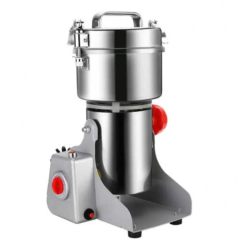 New 800G Small Home Use Flour Mill Mini Rice Corn Walnut Coffee Cocoa Soybean Peanut Powder Grinding Machine