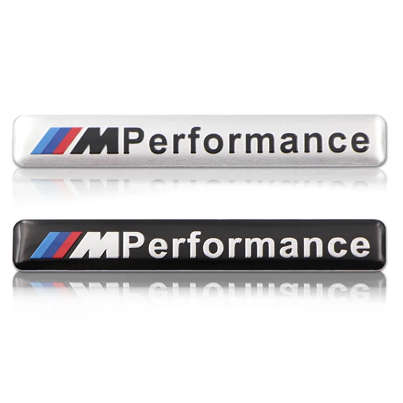 1PCS Aluminum Car Stickers M Performance Badge For Bmw M M1 E46 E90 E60 F07 F10 F30 E39 E36 F20 E82 Auto Body Trunk Emblem Decor