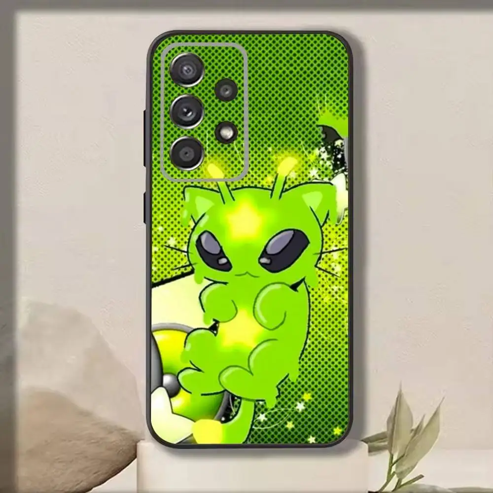 Cute cat G-Gnarpy   Phone Case For Samsung S25,S24,S21,S22,S23,S30,Ultra,S20,Plus,Fe,Note,10,9,5G Black Cover