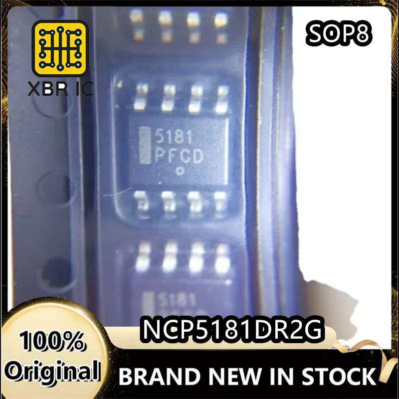 

(12/30 pieces) NCP5181DR2G NCP5181 silk screen 5181 package SOP-8 LCD power chip IC new original authentic spot