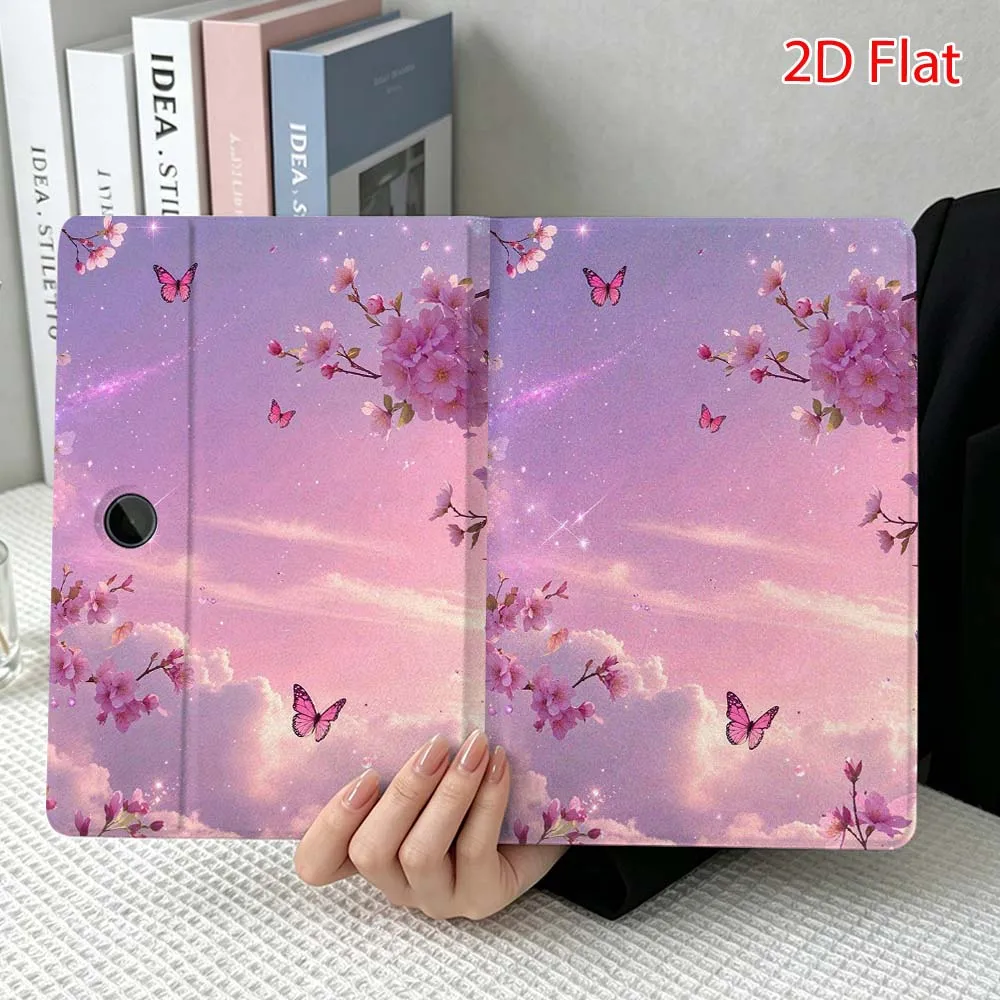 Spring floral pattern For OPPO VIVO IQOO OnePlus Realme Pad 3 Pro 13 12.1 11.4 11 inch Pen Tray Tablet Case Soft