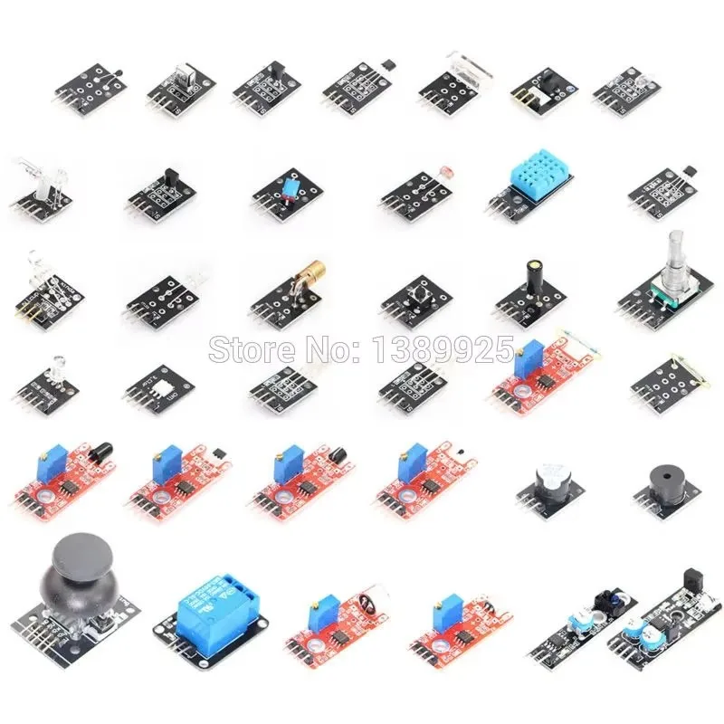 New Item New R3 Board + 37 modules For Arduino R3 Sensor Starter Kit