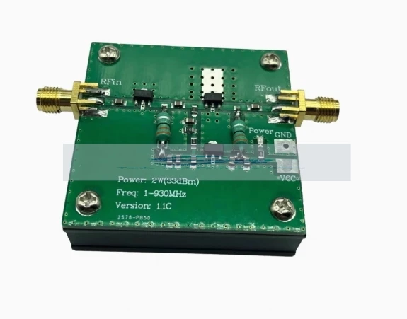 RF, Broadband, Power Amplifier, Power Amplifier (1--930MHz, 2.0W)