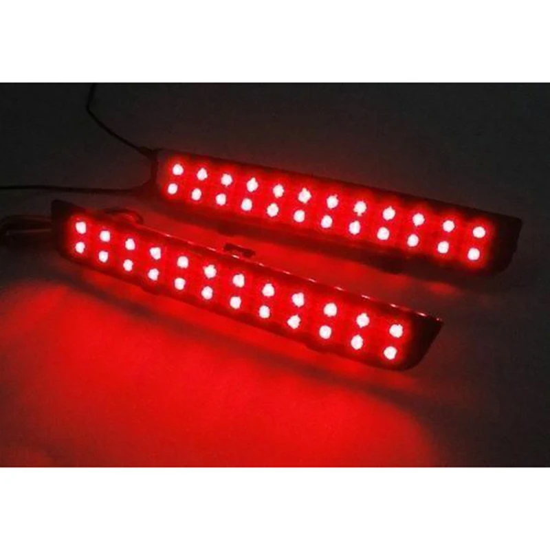 Car Smoked Bumper Reflector LED for Land Rover Range Rover L322 LR2 Tail Brake Stop Light