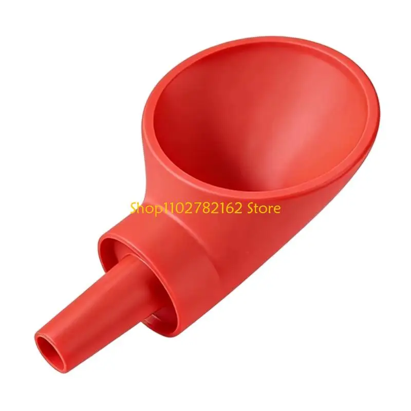 547B Wide Mouth Water Funnel, Long Outlet ABS Plastic Filling Guide for Motorhome and Travel Trailer Supply Storage