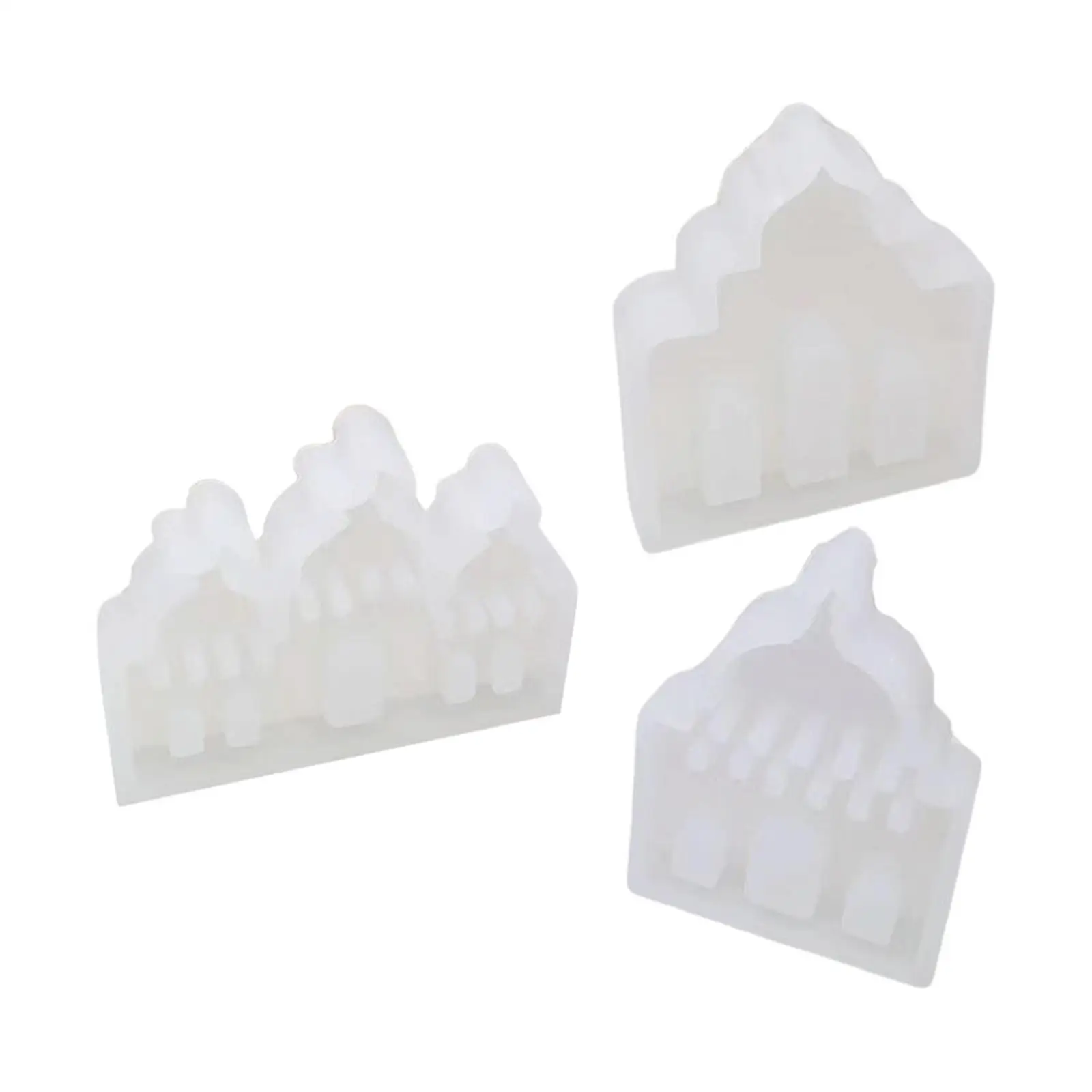 Silicone Ramadan House Moulds Mosque House Moulds, Eid Mubarak Decor Tool, Gift