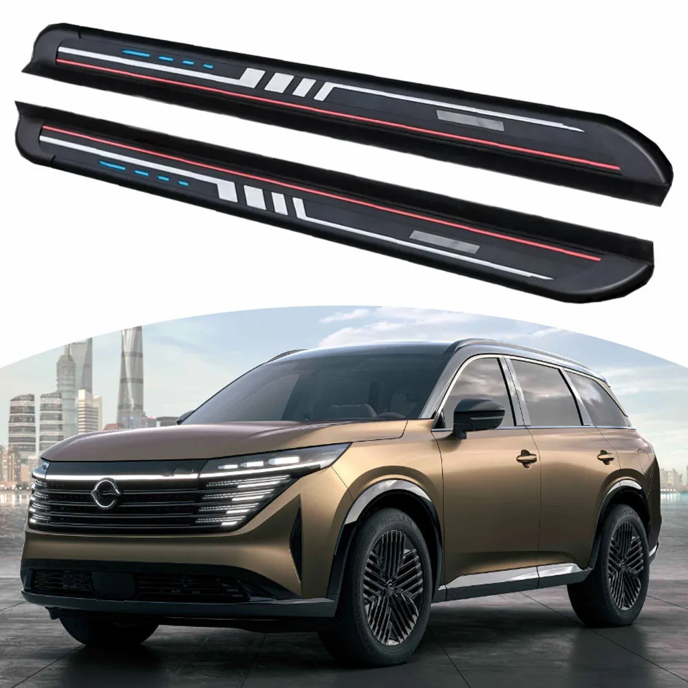 

2 шт. подножки, боковые ступеньки, подходят для Nissan Pathfinder 2022-2025, фиксированные педали, Nerf Bars