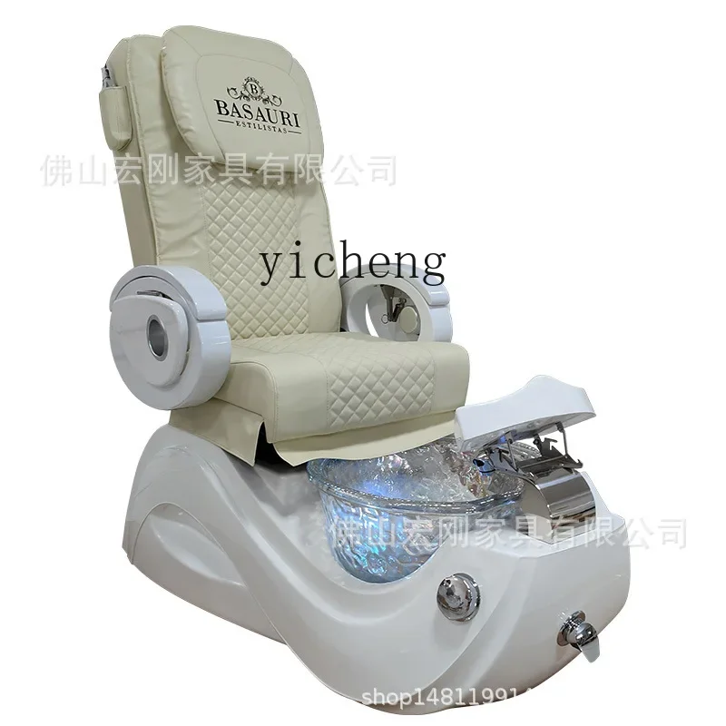 Y Electric Sofa Bed Recliner Single Foot Massage Shop Massage Couch Foot Washing Bed Beauty Chair