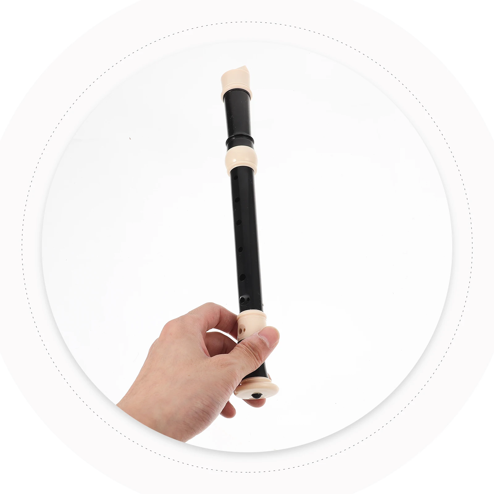 

High quality Resin Soprano Recorder 8 hole Clarinet Beginner Kids Durable Musical Instrument Portable Wind Practice Student