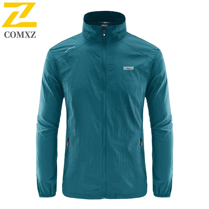 

Men's Sunscreen Clothing Summer New Solid Color Breathable UV Resistant Outdoor adventure windbreaker Men Sun Protection Jacket