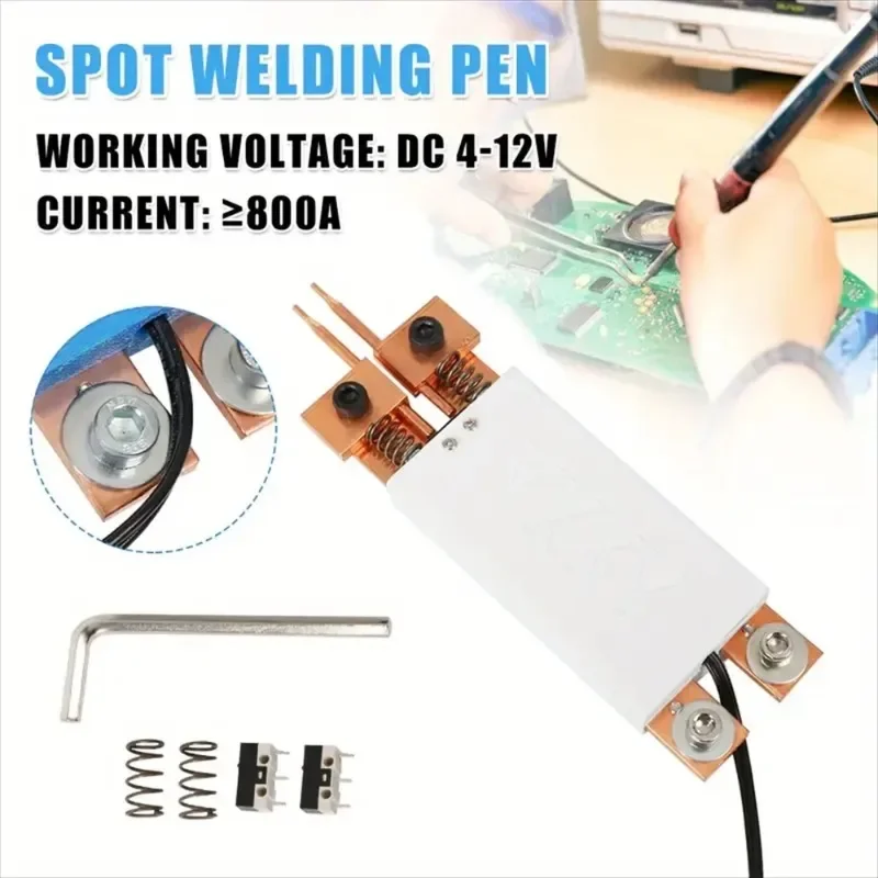 ZEXEF DIY Spot Welding Pen Handheld 18650 Battery Spot Welding Pen Machine Automatic Trigger Electric Soldering Iron Tool